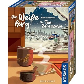 KOSMOS 684969 The White Castle Expansion: The Tea Ceremony, Connoisseur Game with Solo Game Variant, for 1-4 Players from 12 Years