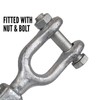 US Cargo Control Jaw and Jaw Turnbuckle, 1/2" x 9",