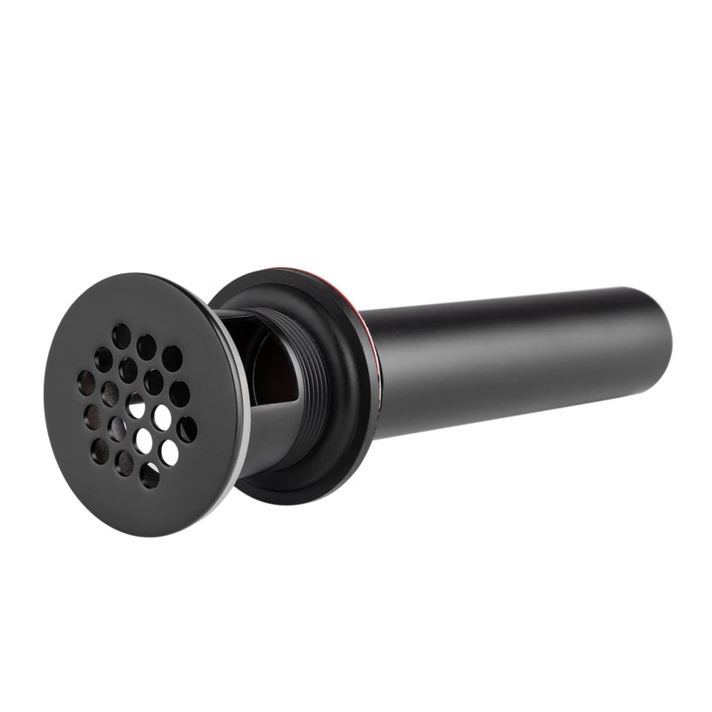 Grid Drain Strainer Assembly With Overflow for Bathroom Sink, P.O.