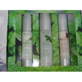 BeFine Fine Food - Kit de 3 piezas para el cuidado de la piel, hidratante de día, limpiador, crema de noche