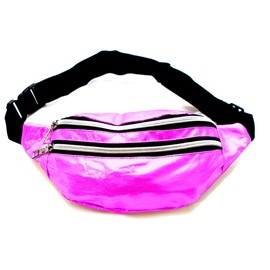 Vixelle - Bumbag Fanny Pack Holographic Style Hip Waist Bag for Women Girls Kids Waterproof Bag for Travel Festival Holidays Hiking Walking Running Outdoors Camping Sports