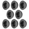 MOROBOR 8 Pieces Round Finger Pull Flush Pull Door Handle