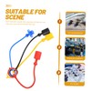PLAFOPE 4 Sets Quick Coupling Protective Cap Adapter Dust Cap