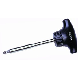 Williams WRST4 Ratcheting Screwdriver, Comfort Grip T-Handle, 3-7/8-Inch