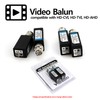 HDVD 1 Pair Mini CCTV BNC Video Balun Transceiver Cable