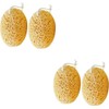 Set de 4 Esponjas Exfoliantes y Lufa para Ducha HAPINARY