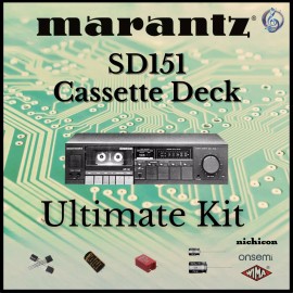 Marantz SD151 Cassette Deck Ultimate Upgrade Kit Genuine Parts Restoration