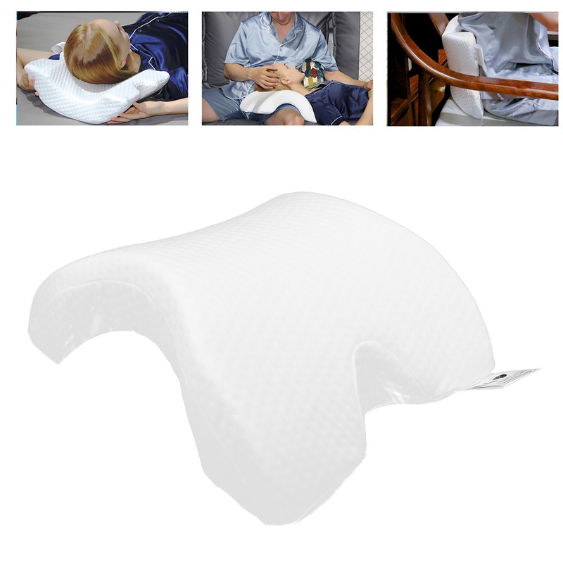 Arched Shaped Cuddle Arm Pillows Slow Rebound Pressure Pillow Memory