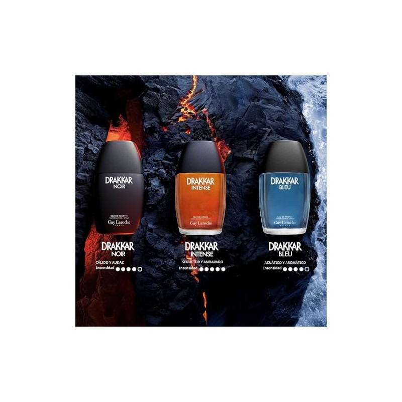 Guy Laroche Drakkar Noir Eau De Toilette para Hombre 6.7