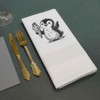 'Penguin With Ice Cream Cone' Cotton Napkin/Dinner Cloth (NK00040899)
