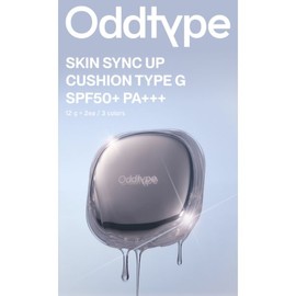 ODDTYPE Skin Synk Up Cushion Type G SPF50+ PA++++ 12g*2ea, Color:19.Plain + Refill