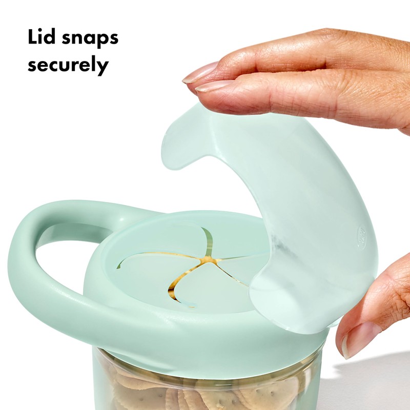 OXO Tot Snack Cup with Lid – 2 Pack, Opal