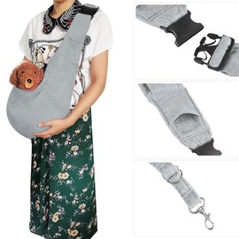 XGOPTS Carry Bag Dog Carrier Bag up to 10 kg Puppy Sling Dog Outdoor Cat Backpack for Walking Outdoor Activities