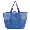 Mesh Beach Bag with 8 Pockets Waterproof Large Capacity Portable