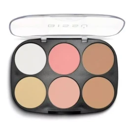 Bissú Kit Set 4pz Nuevas Paletas Para Rostro Rubor Bissu