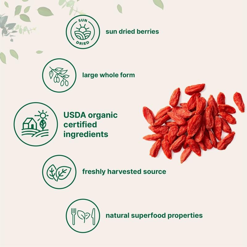 Micro Ingredients Organic Goji Berries 32 Ounce