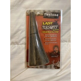 Flextone LAST RESORT Ciervos Caza Llamada Súper Fuerte Largo Alcance Doe Bleat NUEVO