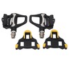Road Bike Clipless Pedals, Professional Self Locking Bike Pedals Adjustable