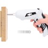 Electric Screwdriver Rechargeable Cordless with 2pcs Bit Tool Set Kit