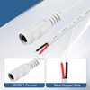 sourcing map 5pcs DC Power Pigtails Cable, 5.5 x 2.1mm