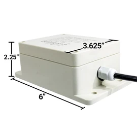 Outdoor Multi-Function RGB LED Color Changing Rope Light Controller - 120 Volt - RF Remote
