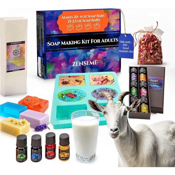 Soap Making Kit for Adults, Make Your Own Soap with
