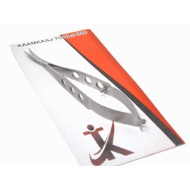 Multi-Use Tweezers with Spring Action Curved Blade Feature to Use with Fly Fishing Accessories and Tool Kit Stainless Steel Precision Scissors, 4.5" Long