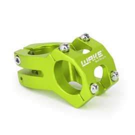 PLATTBK 31.8 Stem MTB Bicycle Handlebar Stem Riser 45 mm Aluminium Alloy Short Stem 0 Degree for Mountain Bike, Road Bike, BMX, MTB