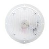 Lumitronics RV Trailer Camper 5th Wheel LED Round Surface Mount Scare Light - Mounting Gasket Included (White)