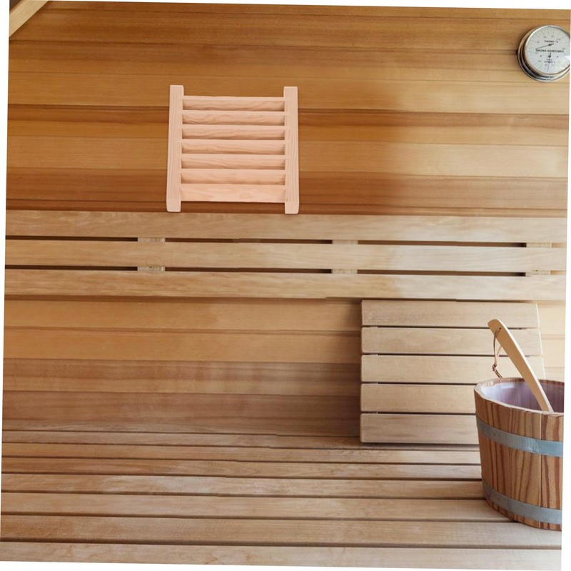 SHINEOFI Wooden Ventilation Grille for Sauna Room Stylish Air Vent