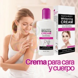 Set Crema Blanqueadora Axilas/ Crema Cara Cuerpo Aichun 2 unidades