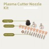 Plasma Cutter Tip Electrode Set,24Pcs IPT40 Tip Electrode Kit for