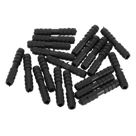 Partuto Vacuum Tubing Connector for Car Hose Reducer Connector Nylon Black 1/4"