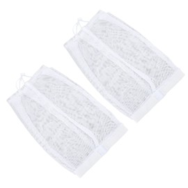 2Pcs Net Plopping Cap Adjustable Strap Reusable Drying Curly Hair Net Plopping Bonnet for Home Travel