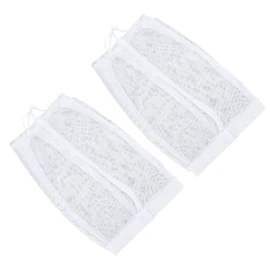 2Pcs Net Plopping Cap Adjustable Strap Reusable Drying Curly Hair Net Plopping Bonnet for Home Travel