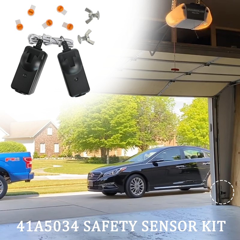41A5034 Safety Sensor Kit ，Fits for Liftmaster Chamberlain Sears Craftsman