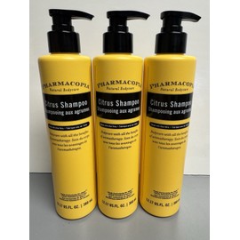 PHARMACOPIA 3 PACK lot Pharmacopia Citrus Aloe Shampoo Pump 12oz Dovelok Best Western