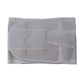 XL Back Brace Grey Breathable Removable Lumbar Support Back Brace for Lower Back Pain