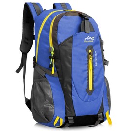 Besrina 40L Lightweight Hiking Backpack, Multi-functional Water-resistant Casual Camping Trekking Rucksack for Cycling Travel Climbing Mountaineer Outdoor Sport