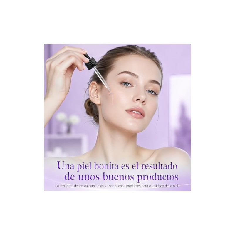 2PCS Aceite de Bakuchiol 30,000 PPM, Sérum Facial
