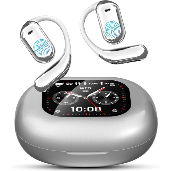 AI Real-Time Translation Earbuds,144 Languages, Two-Way Translator Earbuds, Noise Cancelling