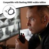 1Pc Radio Earpiece Detachable And Replaceable Easy To Use Walkie