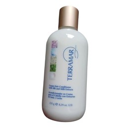 Terramar Acondicionador en Crema para Cabello con Extractos de Seda y Leche, 235 g