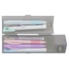Sunstar Stationery S1426214 Pen Case, Pen Stand, Pen Case, Clear