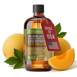 Liquid Power Melon Fertilizer - Professional Liquid Plant Food for Melon - Fast-Acting Concentrate for Growth, Strong Roots & High-Yield Harvest - 8 oz - Indoor & Outdoor Use