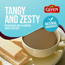 Gefen Vanilla Wafers, 14oz (3 Pack - 30 Wafers Each) | Vanilla Flavored Wafer Cookie | Nothing Artificial | Crunchy & Delicious | Kosher