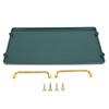 Large Handle Tray Double Ear Plastic Tray Rectangular Stable Multifunctional