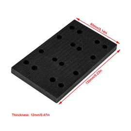 Soft Foam Sanding Pads 80x133mm Sanding Pad Velcro Buffer Pad Compatible with Festool RTS 400 RS 400 RTSC 400 RTSC 400 Sanders 2 Pack