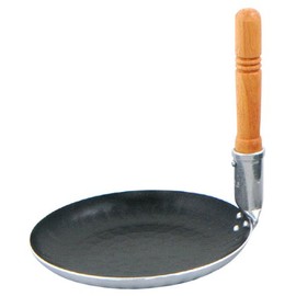 Aluminum 打出 Parent-child Pot (fluorine resin processing) Shallow Type Large Bore Cleaner (180)