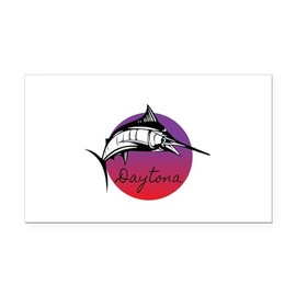 CafePress Daytona Florida Rectangle Car Bumper Magnet